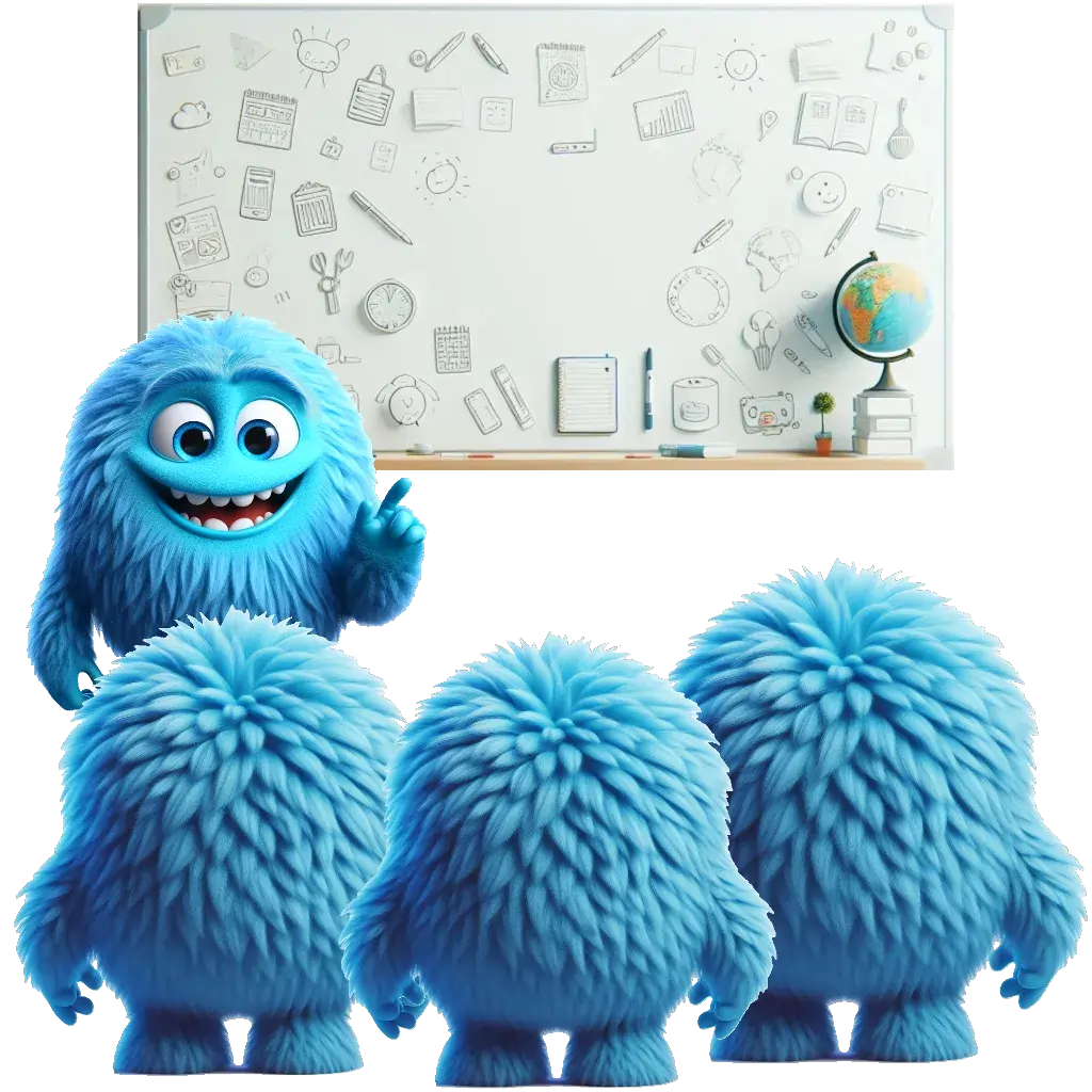 Maskota drži predavanje