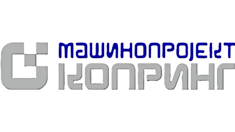Logo kompanije Mašinoprojekt Kopring